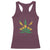 Jamaica Flag Cannabis Racerback Tank Top Funny Stoner Weed Lovers Marijuana 420 - Wonder Print Shop