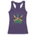 Jamaica Flag Cannabis Racerback Tank Top Funny Stoner Weed Lovers Marijuana 420 - Wonder Print Shop