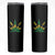Jamaica Flag Cannabis Skinny Tumbler Funny Stoner Weed Lovers Marijuana 420 - Wonder Print Shop