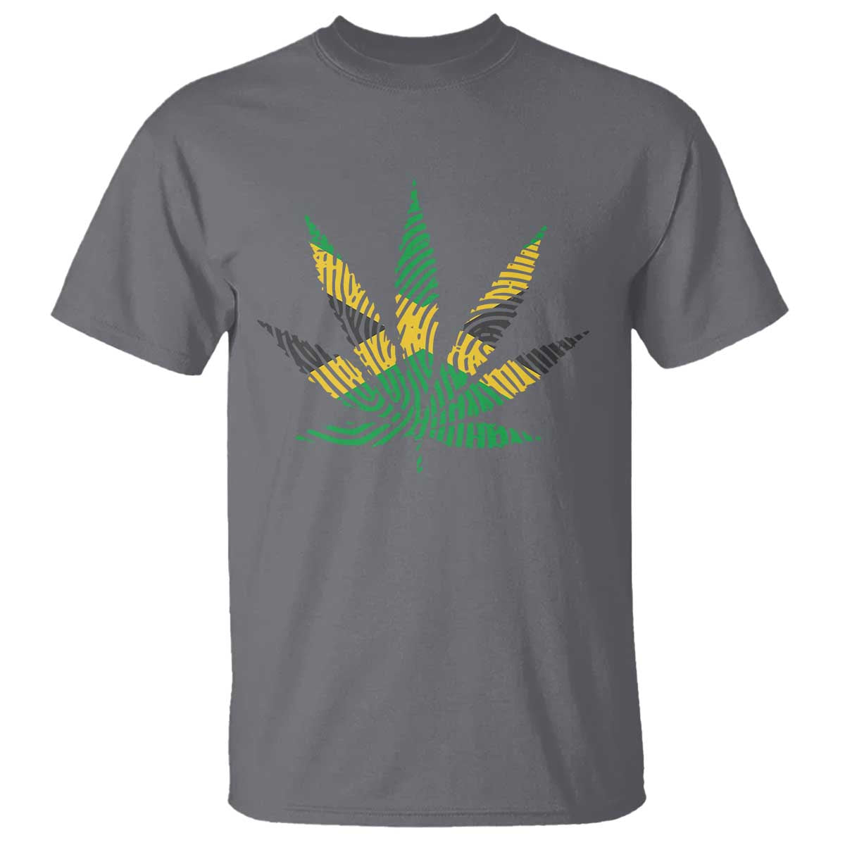 Jamaica Flag Cannabis T Shirt Funny Stoner Weed Lovers Marijuana 420 - Wonder Print Shop