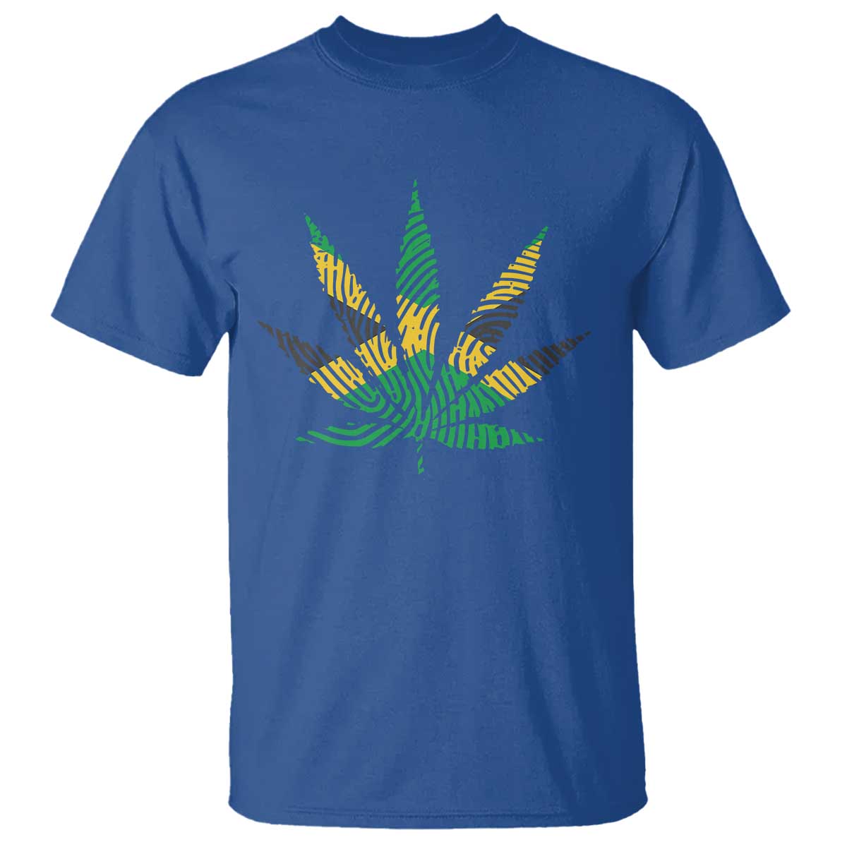 Jamaica Flag Cannabis T Shirt Funny Stoner Weed Lovers Marijuana 420 - Wonder Print Shop