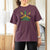Jamaica Flag Cannabis T Shirt For Women Funny Stoner Weed Lovers Marijuana 420 - Wonder Print Shop