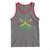 Jamaica Flag Cannabis Tank Top Funny Stoner Weed Lovers Marijuana 420 - Wonder Print Shop