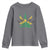 Jamaica Flag Cannabis Youth Sweatshirt Funny Stoner Weed Lovers Marijuana 420 - Wonder Print Shop