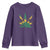 Jamaica Flag Cannabis Youth Sweatshirt Funny Stoner Weed Lovers Marijuana 420 - Wonder Print Shop