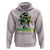 Proud Jamaican Girl Hoodie Jamaica Messy Bun Retro Vintage Jamaican Flag - Wonder Print Shop