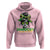 Proud Jamaican Girl Hoodie Jamaica Messy Bun Retro Vintage Jamaican Flag - Wonder Print Shop
