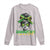 Proud Jamaican Girl Long Sleeve Shirt Jamaica Messy Bun Retro Vintage Jamaican Flag - Wonder Print Shop