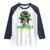 Proud Jamaican Girl Raglan Shirt Jamaica Messy Bun Retro Vintage Jamaican Flag - Wonder Print Shop