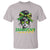 Proud Jamaican Girl T Shirt Jamaica Messy Bun Retro Vintage Jamaican Flag - Wonder Print Shop