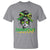 Proud Jamaican Girl T Shirt Jamaica Messy Bun Retro Vintage Jamaican Flag - Wonder Print Shop
