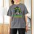 Proud Jamaican Girl T Shirt For Women Jamaica Messy Bun Retro Vintage Jamaican Flag - Wonder Print Shop