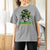 Proud Jamaican Girl T Shirt For Women Jamaica Messy Bun Retro Vintage Jamaican Flag - Wonder Print Shop