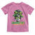 Proud Jamaican Girl Toddler T Shirt Jamaica Messy Bun Retro Vintage Jamaican Flag - Wonder Print Shop