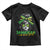 Proud Jamaican Girl Toddler T Shirt Jamaica Messy Bun Retro Vintage Jamaican Flag - Wonder Print Shop