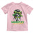 Proud Jamaican Girl Toddler T Shirt Jamaica Messy Bun Retro Vintage Jamaican Flag - Wonder Print Shop