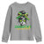 Proud Jamaican Girl Youth Sweatshirt Jamaica Messy Bun Retro Vintage Jamaican Flag - Wonder Print Shop