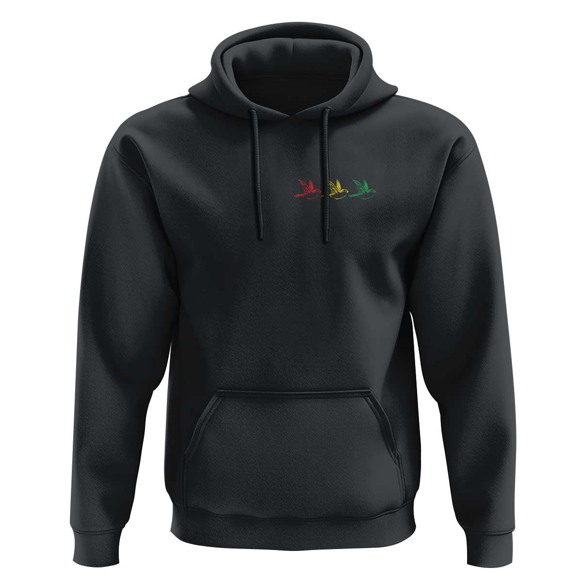 Little Birds Hoodie Rastafari Rasta Reggae Music Jamaican Pride - Wonder Print Shop