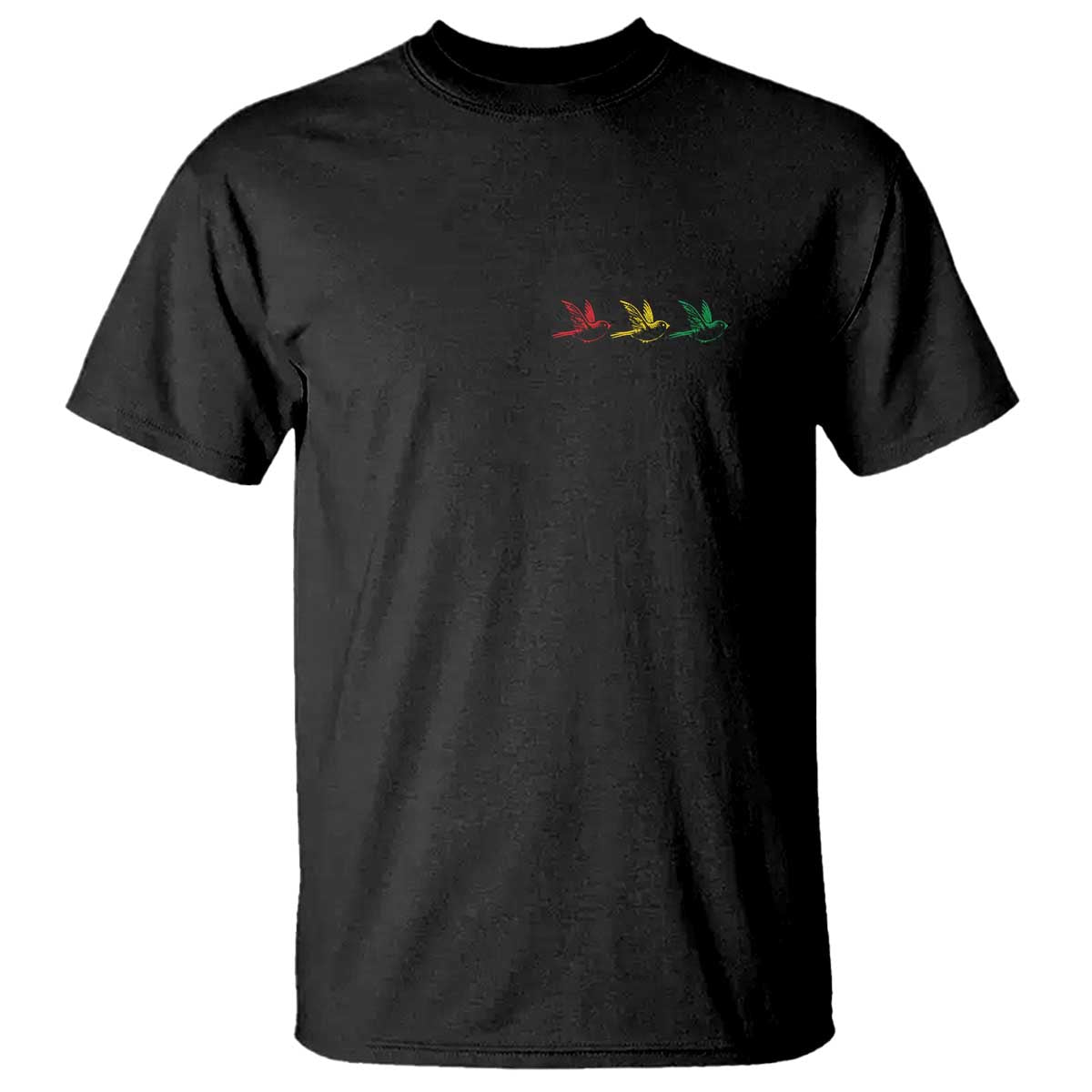 Little Birds T Shirt Rastafari Rasta Reggae Music Jamaican Pride - Wonder Print Shop