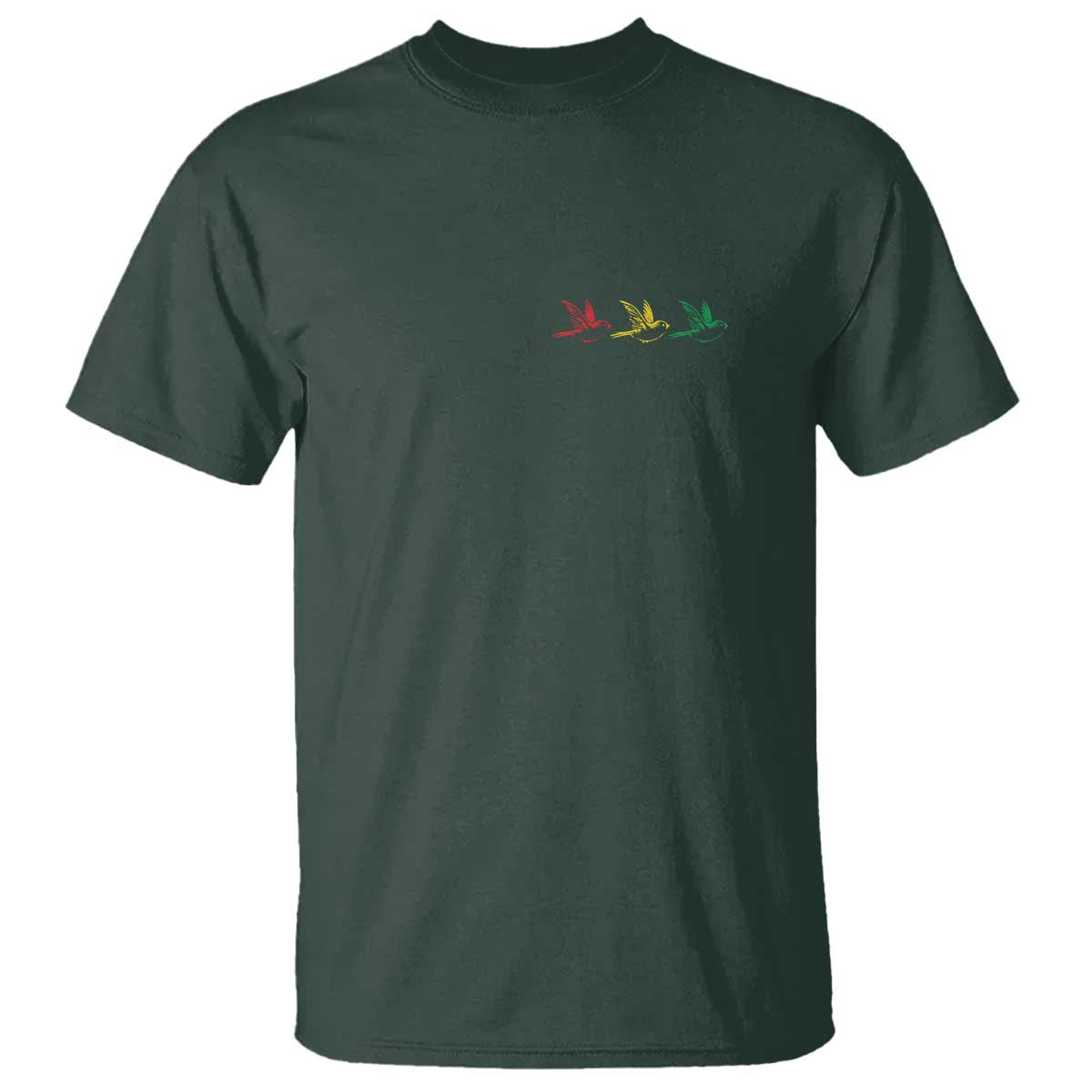 Little Birds T Shirt Rastafari Rasta Reggae Music Jamaican Pride - Wonder Print Shop