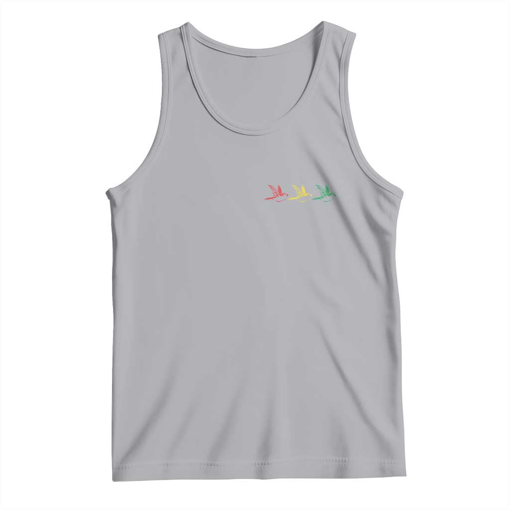 Little Birds Tank Top Rastafari Rasta Reggae Music Jamaican Pride - Wonder Print Shop
