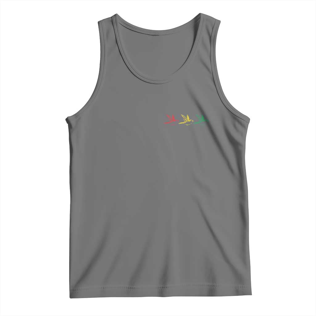 Little Birds Tank Top Rastafari Rasta Reggae Music Jamaican Pride - Wonder Print Shop