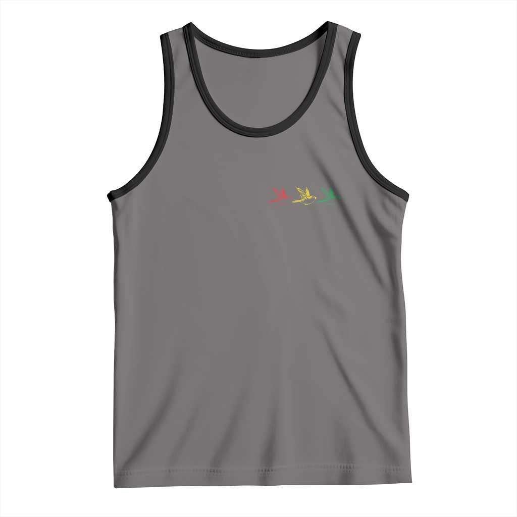 Little Birds Tank Top Rastafari Rasta Reggae Music Jamaican Pride - Wonder Print Shop