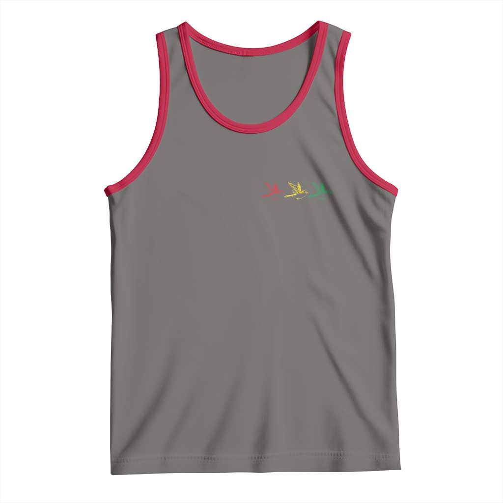 Little Birds Tank Top Rastafari Rasta Reggae Music Jamaican Pride - Wonder Print Shop