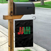 Rastafarian Jah Bless Garden Flag Retro Reggae Rastafari Jamaica Rasta - Wonder Print Shop