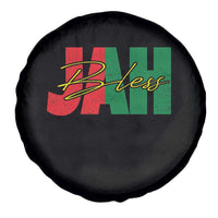 Rastafarian Jah Bless Spare Tire Cover Retro Reggae Rastafari Jamaica Rasta - Wonder Print Shop