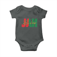 Rastafarian Jah Bless Baby Onesie Retro Reggae Rastafari Jamaica Rasta - Wonder Print Shop