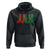 Rastafarian Jah Bless Hoodie Retro Reggae Rastafari Jamaica Rasta - Wonder Print Shop