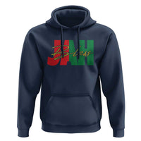 Rastafarian Jah Bless Hoodie Retro Reggae Rastafari Jamaica Rasta - Wonder Print Shop