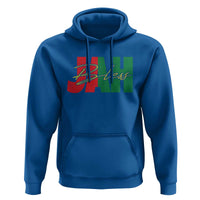 Rastafarian Jah Bless Hoodie Retro Reggae Rastafari Jamaica Rasta - Wonder Print Shop