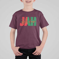 Rastafarian Jah Bless T Shirt For Kid Retro Reggae Rastafari Jamaica Rasta - Wonder Print Shop
