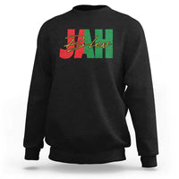Rastafarian Jah Bless Sweatshirt Retro Reggae Rastafari Jamaica Rasta - Wonder Print Shop