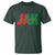 Rastafarian Jah Bless T Shirt Retro Reggae Rastafari Jamaica Rasta - Wonder Print Shop