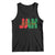 Rastafarian Jah Bless Tank Top Retro Reggae Rastafari Jamaica Rasta - Wonder Print Shop