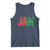 Rastafarian Jah Bless Tank Top Retro Reggae Rastafari Jamaica Rasta - Wonder Print Shop