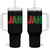 Rastafarian Jah Bless Tumbler With Handle Retro Reggae Rastafari Jamaica Rasta - Wonder Print Shop