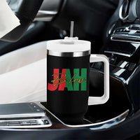 Rastafarian Jah Bless Tumbler With Handle Retro Reggae Rastafari Jamaica Rasta - Wonder Print Shop