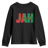 Rastafarian Jah Bless Youth Sweatshirt Retro Reggae Rastafari Jamaica Rasta - Wonder Print Shop
