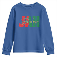 Rastafarian Jah Bless Youth Sweatshirt Retro Reggae Rastafari Jamaica Rasta - Wonder Print Shop