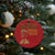 Haile Selassie Christmas Ornament War Speech Lion of Judah Rasta Jah Bless - Wonder Print Shop