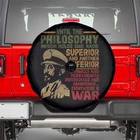 Haile Selassie Spare Tire Cover War Speech Lion of Judah Rasta Jah Bless - Wonder Print Shop