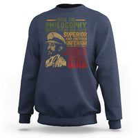 Haile Selassie Sweatshirt War Speech Lion of Judah Rasta Jah Bless - Wonder Print Shop