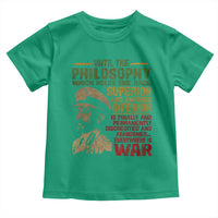 Haile Selassie Toddler T Shirt War Speech Lion of Judah Rasta Jah Bless - Wonder Print Shop