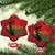 Lion of Judah Christmas Ornament Rasta Haile Selassie War Speech Jah Bless - Wonder Print Shop