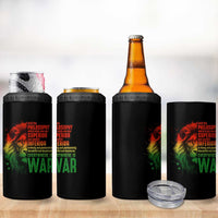 Lion of Judah 4 in 1 Can Cooler Tumbler Rasta Haile Selassie War Speech Jah Bless - Wonder Print Shop