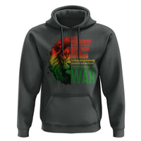 Lion of Judah Hoodie Rasta Haile Selassie War Speech Jah Bless - Wonder Print Shop